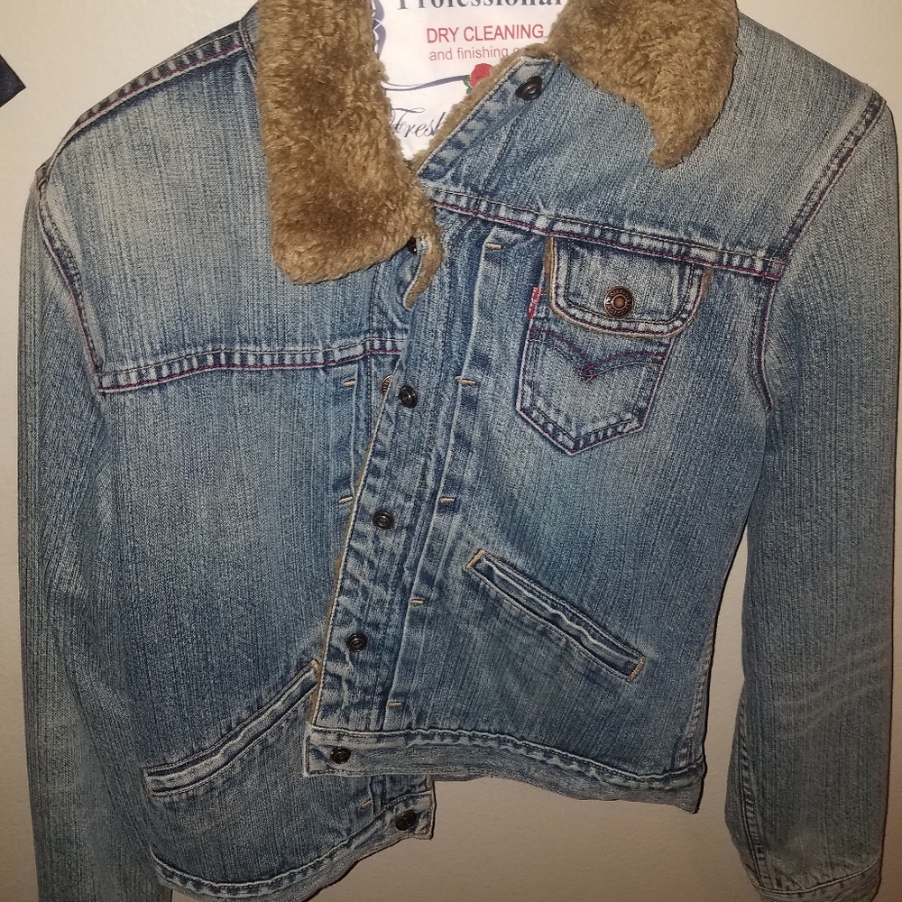 Fur Jean jacket